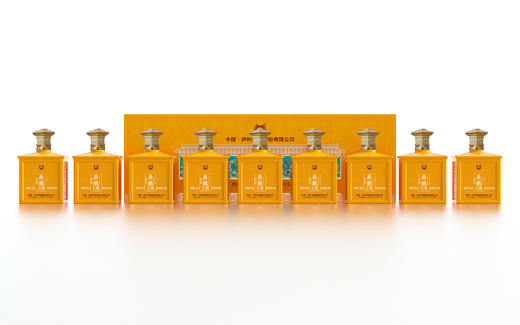 【整箱购】泸州原酿天典 九龙壁 52度 浓香型泸州老窖股份有限公司出品纯粮酒 500mL*9瓶 整箱装 商品图2