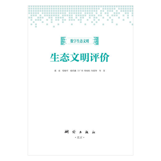 数字生态文明·生态文明评价 商品图1