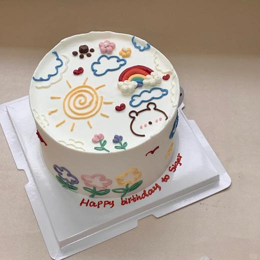 多款式~手绘写字全天下可爱猫猫熊熊卡通款-低糖处理无添加 商品图2