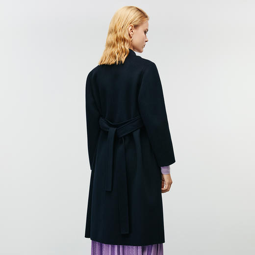 EITIE爱特爱冬季新款修身显瘦通勤高级时尚毛呢大衣8014711 商品图5