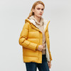 EITIE爱特爱冬季新款通勤简约保暖收腰显瘦连帽羽绒服8011704 商品缩略图3