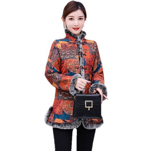 AHM thfs9386加厚保暖棉衣外套印花夹棉棉服 商品图4