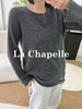 专柜实拍【镂空钩边+兔毛/绵羊毛】拉夏贝尔/La Chapelle高品质毛衣~舒适亲肤不扎！设计感时髦圆领针织毛衣 商品缩略图12