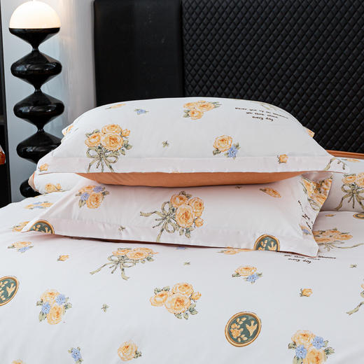 红蜻蜓亲肤棉四件套-暖阳浅语 商品图6