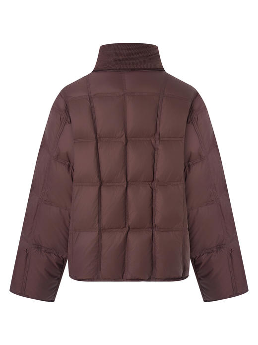 「高货wl」全新升级【铂金会员413/天猫559/差价146】(12422)洛诗琳含围巾两件套90白鸭绒短款羽绒服2025冬季防风保暖泡芙外套 商品图4