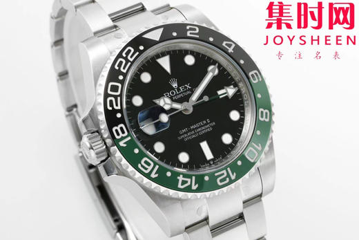 劳力士EWE格林尼治型系列“雪碧圈”格林尼治GMT 3285机 三珠带 板带 男士腕表 商品图1