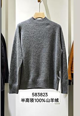 583823半高领羊绒衫 商品图0