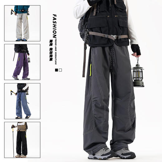 LUCKY DEER/幸运鹿春秋情侣款防水登山运动裤 商品图4