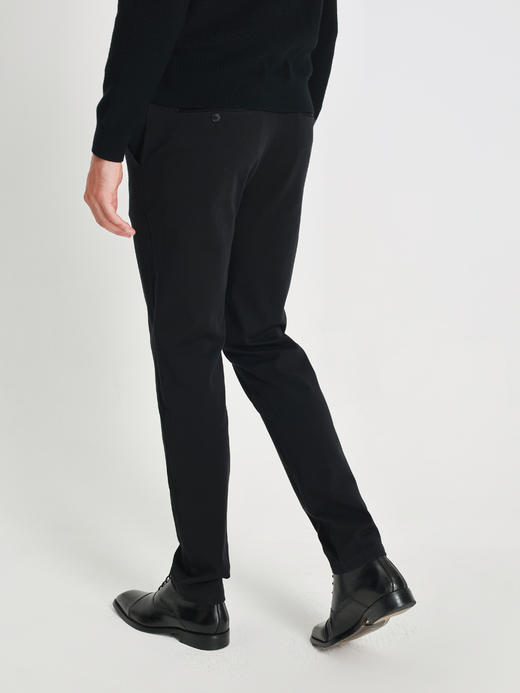 callisto黑色莫代尔棉混纺休闲裤 商品图4