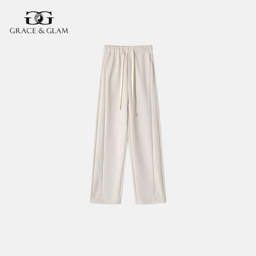 Grace&Glam 慵懒风垂感直筒百搭瘦瘦裤 商品图2