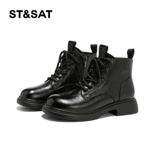 【加绒保暖】星期六经典简约时尚马丁靴SSD4118T6N 商品图10