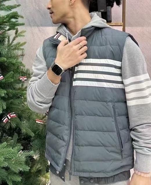 中性款立领羽绒背心hu022 商品图2