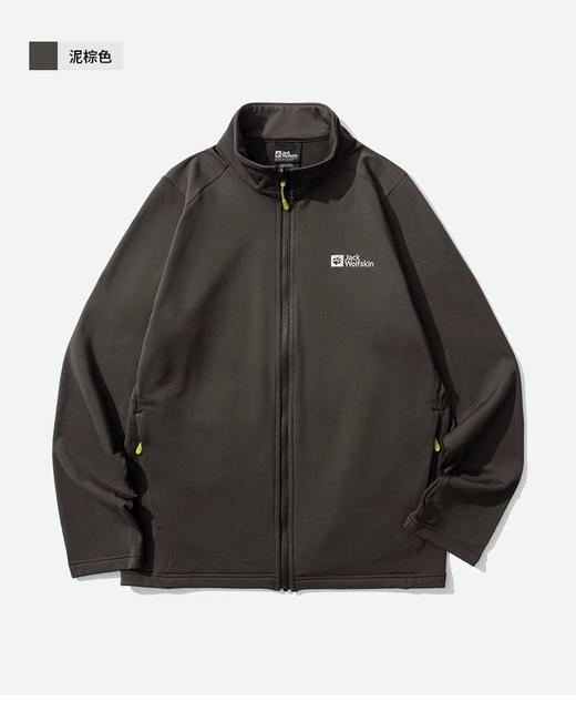 【春上新】【6折】6楼JACKWOLFSKIN狼爪秋冬新品TRAILAZE男款抑味抓绒夹克A65372-D0108吊牌价699折后价419 商品图0