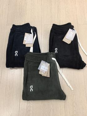 On跑 冬季直筒加厚双面奥粒绒保暖休闲裤 Z-15711