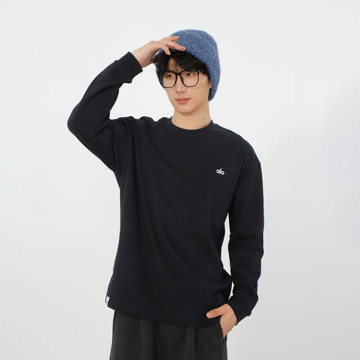 简约logo刺绣磨毛字母T恤-纪念日百货门店同款166893831 商品图4