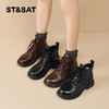 【加绒保暖】星期六经典简约时尚马丁靴SSD4118T6N 商品缩略图1