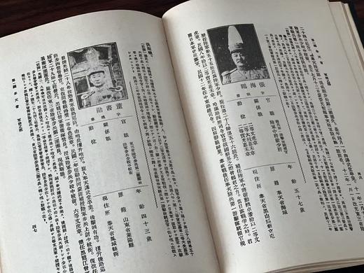 绝版！！《东三省人民官绅录》，作者: 田边种治郎，小16开？精装，874页，东三省官绅录刊行局 1924年出版，文海出版社1973影印。售价268元。 商品图4