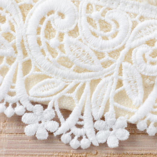 内野XX 白蕾丝方巾 商品图6