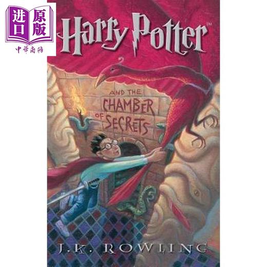 【中商原版】哈利波特与密室 2 大字版 Large Print Harry Potter and the Chamber of Secrets 英文原版 J K Rowling 罗琳 商品图0