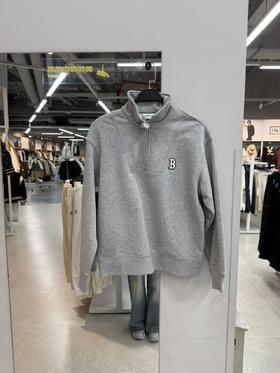 MLB 新款立领卫衣麻灰色249.9元（线上线下同步在售，不一定有货，介意勿拍）616185-NT