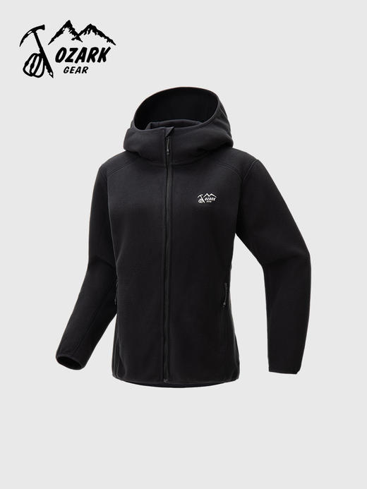 OZARK奥索卡女款连帽抓绒开衫夹克25年款OAGWT540606 商品图1