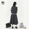 P&X设计师女装2025冬季气质法式时尚套装长裙 825414197 灰色 商品缩略图4