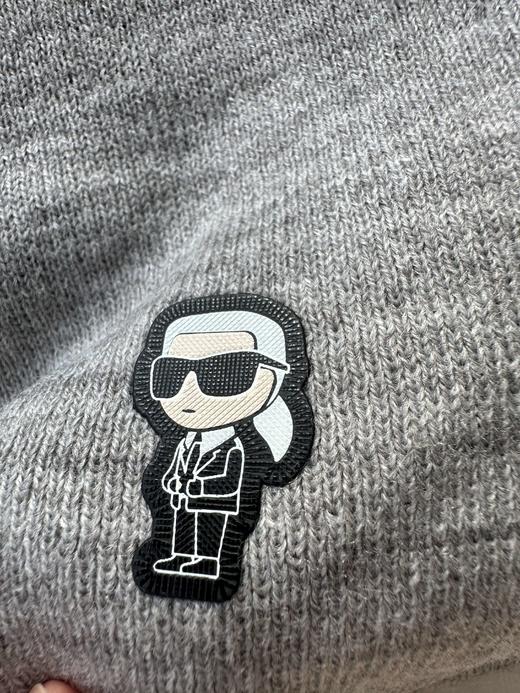 贝壳三 羊毛混纺软胶卡通小人围巾柔软舒适秋冬保暖围脖C111205 商品图8