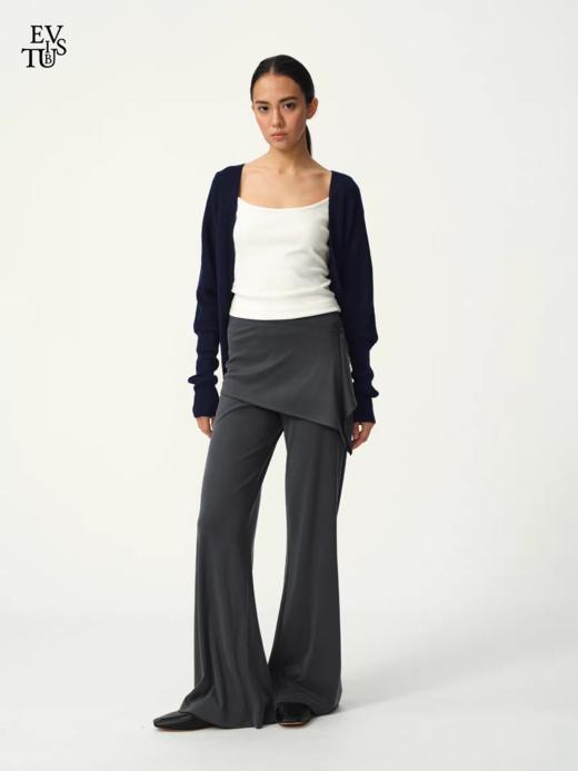 Evistub girls/E-5DCK1428/天然砂洗云感休闲长裤 商品图0