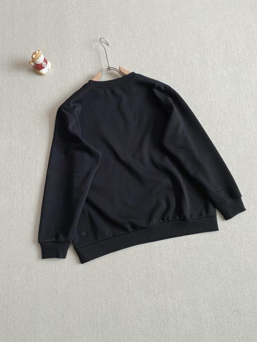 秋冬加绒加厚！ lululemon/露露乐檬 Steady State 学院风男士圆领奥立绒卫衣。 商品图5