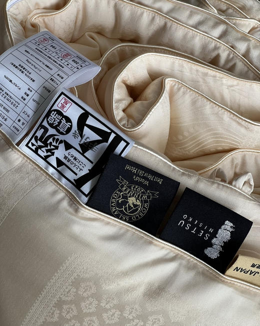 日本Setsu Niseko-"滑雪酒店伴手礼黄金桑蚕丝被 商品图11