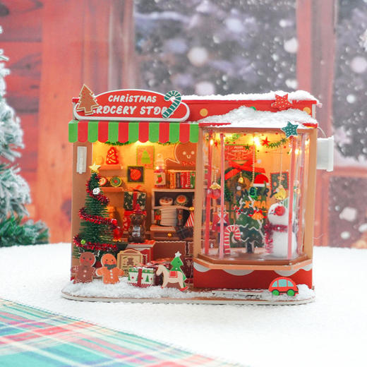 DIY手作圣诞小屋姜饼商店玩具-纪念日百货门店同款167193633 商品图3
