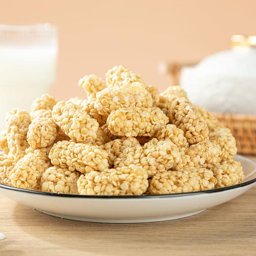 青稞燕麦酥248g非油炸膨化食品酥脆休闲零食小吃早餐粗粮玉米芝麻糕点 商品图2