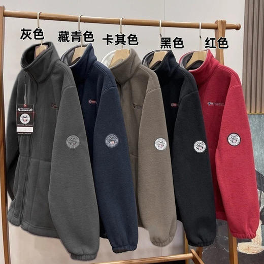 （3-7天发货）OUTDOOR NORWAY高密度抓绒硬核外套，媲美户外da牌品质，时髦山系风，加厚超温暖 商品图6