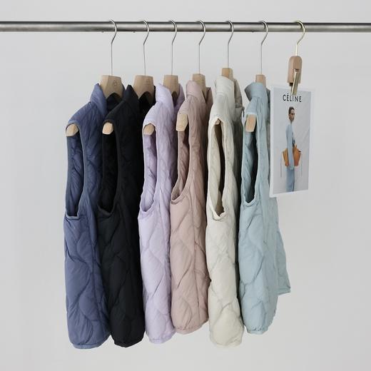 心选丨【秋冬必备】葫芦纹轻型羽绒服合集 连帽/立领/马甲款 90白鸭绒——又蓬又暖又轻盈 商品图13