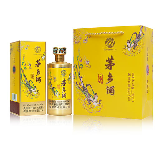 【自营】贵州茅台集团茅乡金品53度酱香型白酒500ml 礼盒装送礼宴请 53度 500mL 6瓶 商品图5