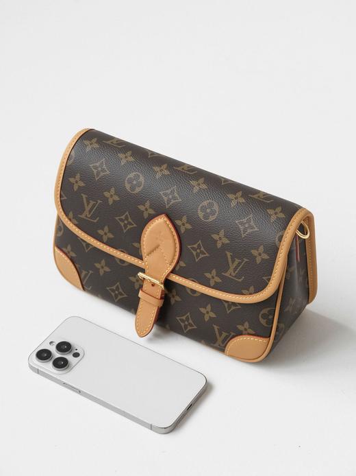 驴家 经典老花  M45985 法棍包 手提斜跨单肩包（CB） 商品图5