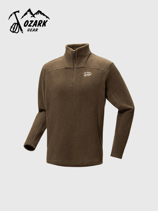 OZARK奥索卡男款半拉链T恤25年秋冬款OAGMT542113 商品图4