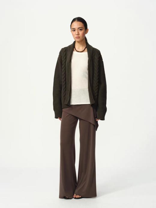 Evistub girls/E-5DCK1428/天然砂洗云感休闲长裤 商品图2