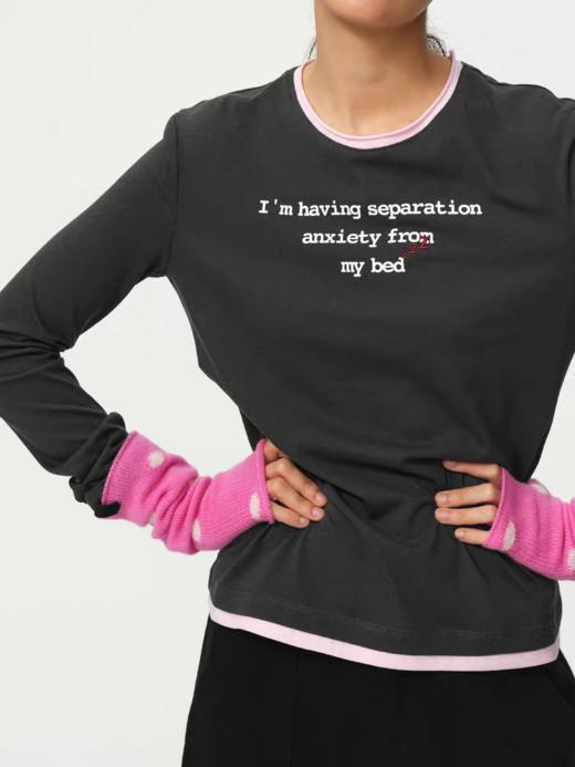 Evistub girls/E-5DCX1427/亚麻棉印花运动休闲长袖 商品图4