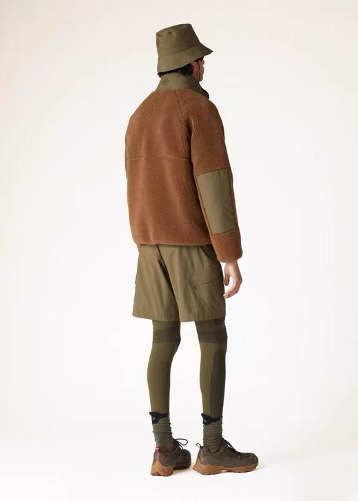 LP外贸订单抓绒男女同款摇粒绒拼接立领保暖夹克外套 商品图7