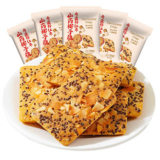 奇亚籽红枣山药椰子脆酥脆可口健康美味30包 商品图4