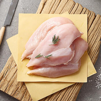 1号会员店（One's Member） 单冻鸡大胸  出口级食材 鸡肉鸡胸肉健身鸡胸肉鸡里脊 净重2斤 商品图2