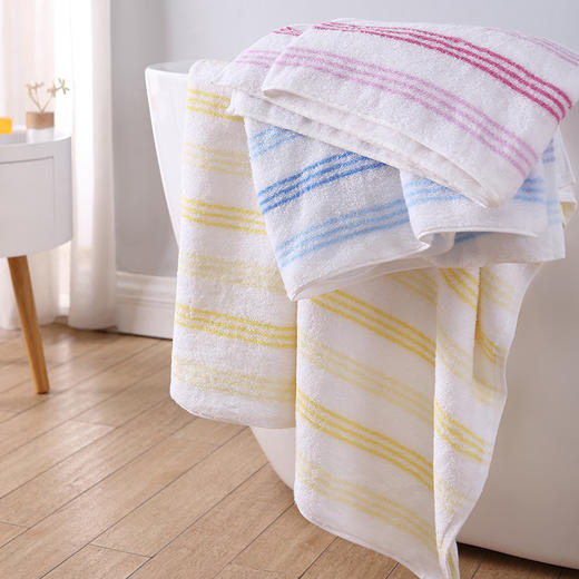 内野TG 简约条纹浴巾简约条纹浴巾 商品图0