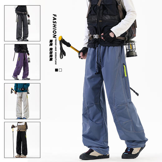 LUCKY DEER/幸运鹿春秋情侣款防水登山运动裤 商品图2