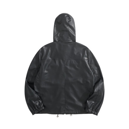 男款双面穿尼龙皮革夹克外套he020 商品图1