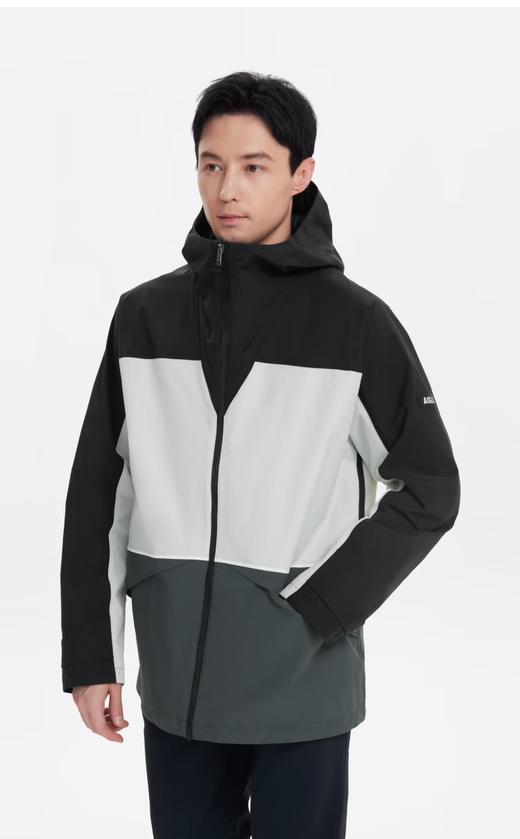 【春上新】【9.5折】2楼AIGLE艾高夹克2024秋季新品MTD防风防雨透汽经典拼接色男外套男士吊牌价3000现价2850 商品图1