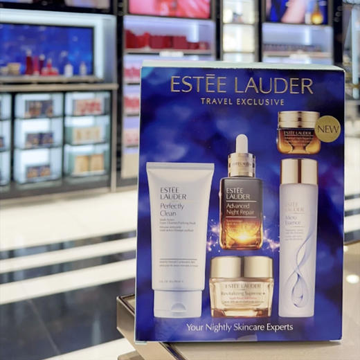 【保税仓直发·蚂蚁链可扫码溯源】STEE LAUDER雅诗修护五件套-智妍乳霜清爽75ml净莹柔肤洁面乳150ml精华眼霜15ml精华露100ml经典原生液200ml 商品图7