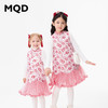 【秒2】【MQD】女童冬季新年国潮时尚大气无袖连衣裙 商品缩略图3