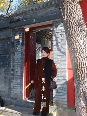 简约——羊毛马甲