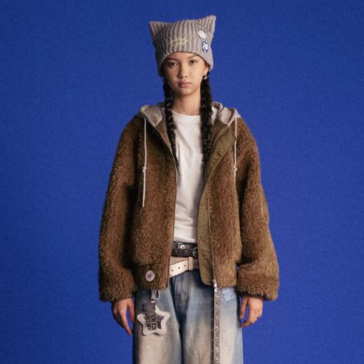 GOODBAI GOODEES 连帽飞行员夹克 商品图0